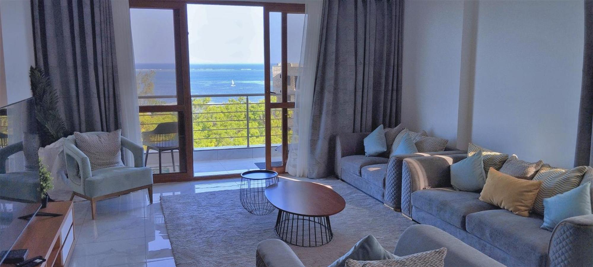 The Nest, Oceanfront Serviced In Nyali - With Panoramic Ocean View *